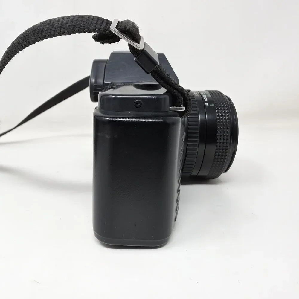 Canon T50 35mm SLR Film Camera with Canon FD 50mm 1:1.8 Lens Tested Working